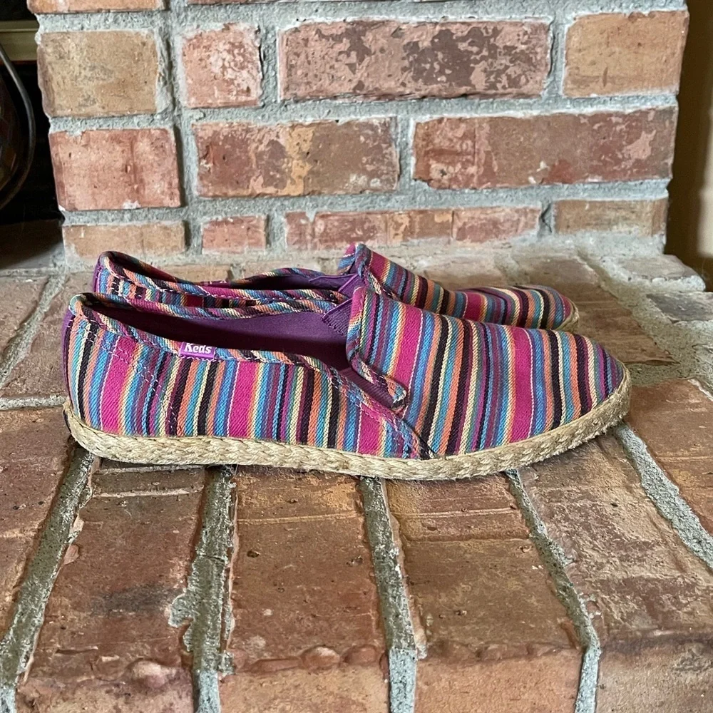 Keds Striped Espadrille Sneakers